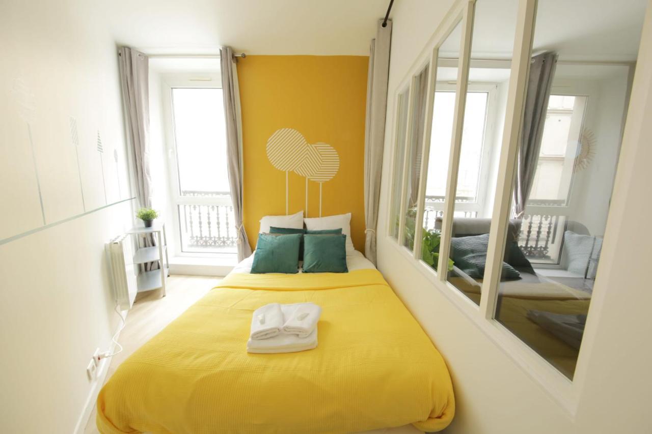 Green Apartment Near Montmartre And Opera ปารีส ภายนอก รูปภาพ